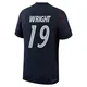 Men's USA National Team Haji Wright ＃19 Authentic Blue 2026 Away Match Soccer Jersey