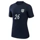 Women's USA National Team Alejandro Zendejas ＃26 Authentic Blue 2026 Away Match Soccer Jersey