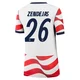 Women's USA National Team Alejandro Zendejas ＃26 Authentic White 2026 Home Match Soccer Jersey
