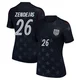 Women's USA National Team Alejandro Zendejas ＃26 Replica Blue 2026 Away Stadium Soccer Jersey