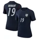 Women's USA National Team Haji Wright ＃19 Authentic Blue 2026 Away Match Soccer Jersey